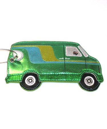 70's Van Luggage Tag