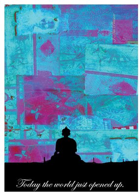"Today the World Just Opened Up" Art Print