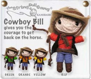 "Cowboy Bill" String Doll, The Original String Doll Gang