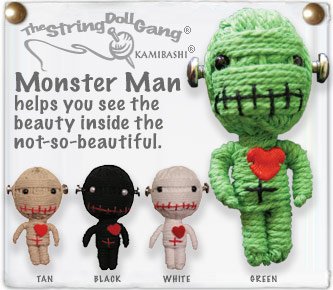 "Monster Man" String Doll, The Original String Doll Gang