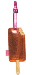 Orange Popsicle Luggage Tag