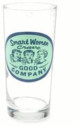 "Smart Women Crave Good Company" Drinking Glass
