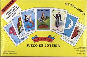 Loteria Game Set (Mexican Bingo)