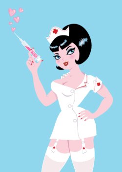 "Nurse Lucy" Get Well Card