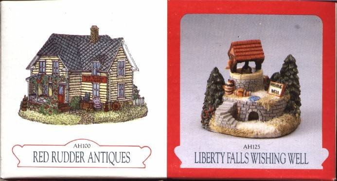 Red Rudder Antiques & Wishing Well, Liberty Falls House Collection, AH100 & AH125
