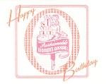 Happy Birthday Card ~ Women with Boxes