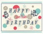 Happy Birthday Card ~ Space Cadet