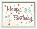 Happy Birthday Card ~ Sun and Bathing Beauty