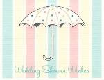 Wedding Shower Card ~ Umbrella