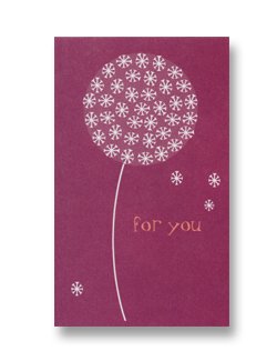 Mini Gift Card ~ Dandelion