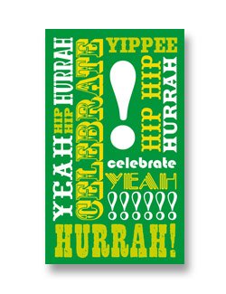 Mini Gift Card ~ Celebrate