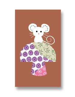Mini Gift Card ~ Crafty Mouse