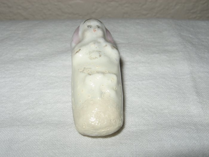 Vintage Ceramic Shoe with Baby Inside