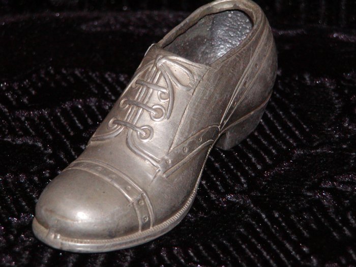 Old Metal Man's Shoe Circa 1930 from Japan