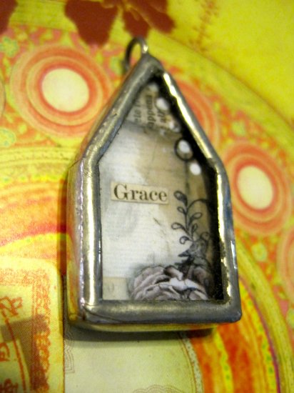 The House of "Grace" Charm, Necklace Pendant