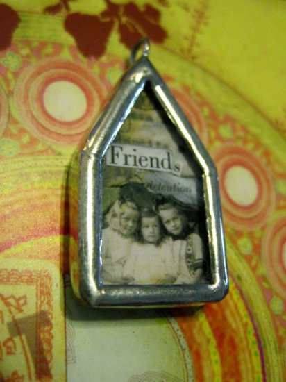 The House of "Friendship" Charm, Necklace Pendant