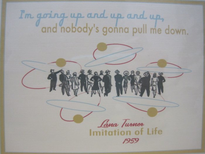 Achievement Card ~ Lana Turner Quote