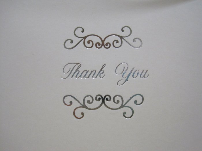 Thank You Blank Card