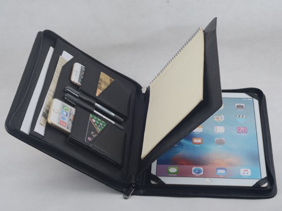 iPad Pro 12.9 inch Leather Case Business with Writing Pad for iPad Pro Full Grain Leather