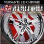 CHROME RIMS 223 20X8.5 5.114.3 ET+40 CADILLAC STS NISSAN MAXIMA