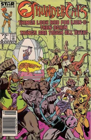 Thundercats Comic Book on Thundercats Comic Book Volume 1 No 5 August 1986