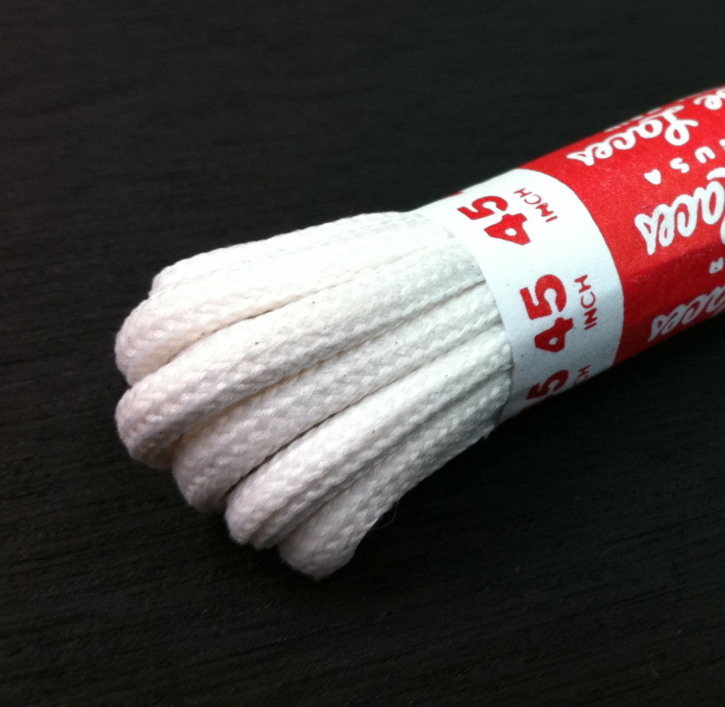 (1 Pair) Athletic Round Shoe Laces Shoelaces Sport Sneakers Boots Strings 3/16" White Color 72" Size
