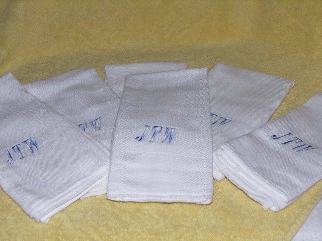 Customized Burp Clothes