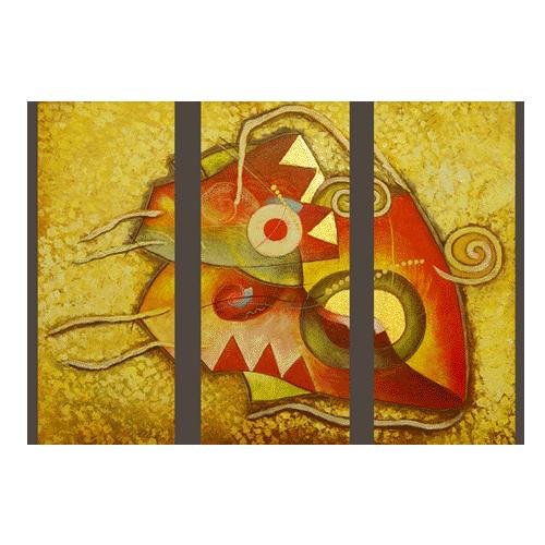 Modern Abstract oil paintings on Canvas Illusion 182