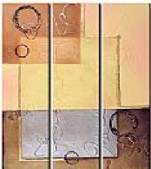Modern contemporary oil paintings on canvas abstract painting set 740