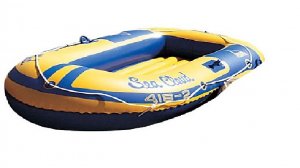 Stansport Sea Cloud 2-Person Boat, Blu/Yel (FREE SHIPPING)