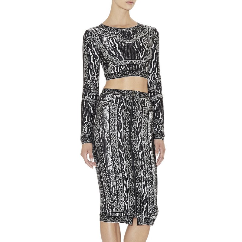 Cloverl Marcia Long Sleeve Bandage Dress Free Global Shipping
