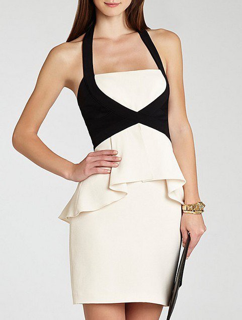 Cloverl Claire Halt Neck Bandage Dress Free Global Shipping
