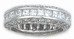 Sterling Silver Fancy Eternity Band