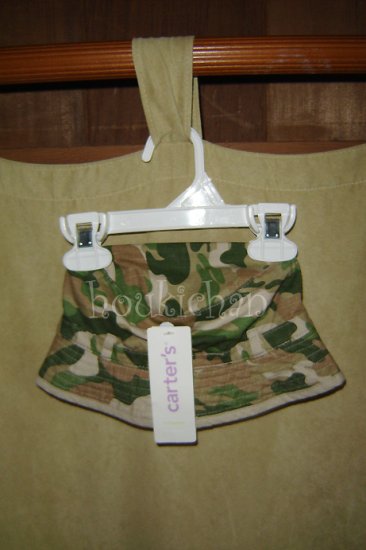NWT Carter's Camo Bucket Hat 2T-4T