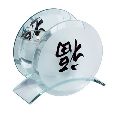 GOOD LUCK- MIRROR CANDLEHOLDER
