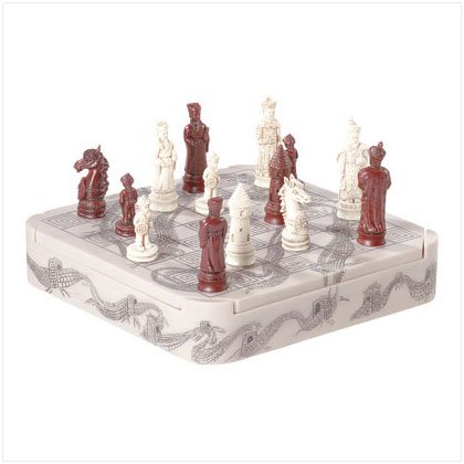IVORY COLOR EMPEROR CHESS SET