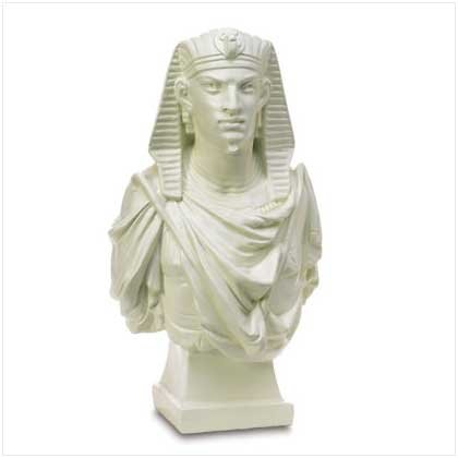 PHAROAH BUST - POLYRESIN