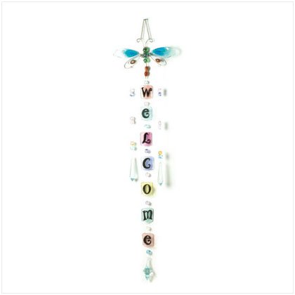 BUTTERFLY WELCOME SUNCATCHER