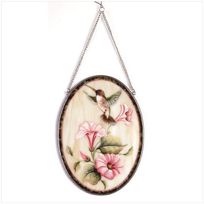 HANDPAINT HUMMINGBIRD SUNCATCHER