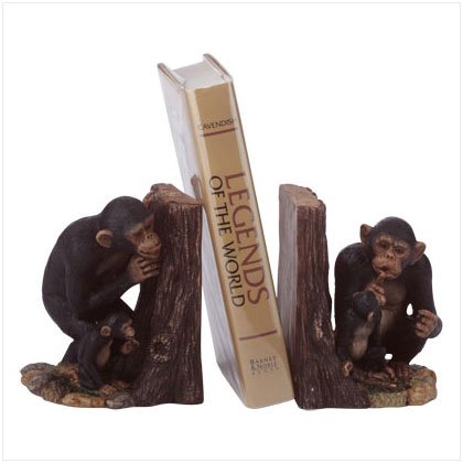 ALAB HIDE SEEK MONKEY BOOKENDS