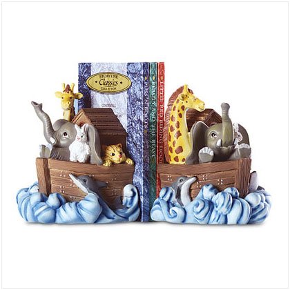 NOAH`S ARK BOOKENDS