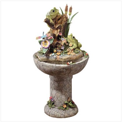 ALAB FROGS GARDEN FOUNTAIN
