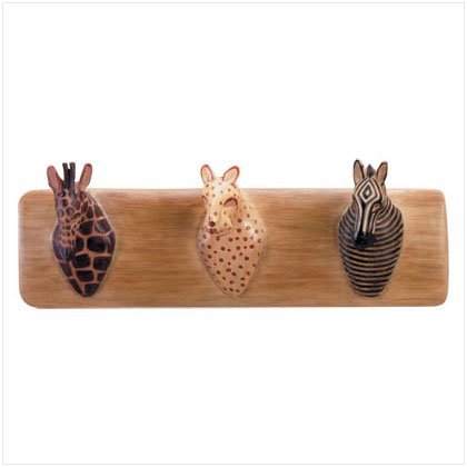 SAFARI ANIMAL COAT HANGER-ALAB