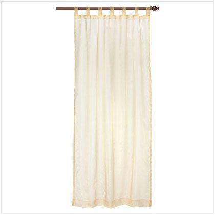 GOLD WINDOW CURTAIN