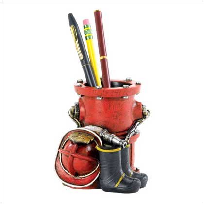 FIRE DEPARTMENT PEN HOLDER