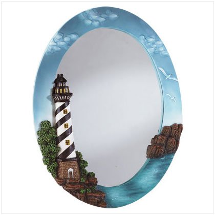 LIGHTHOUSE OVAL MIRROR