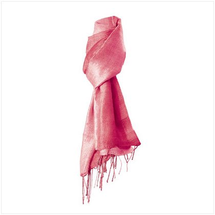 2 TONE MAUVE COLOR SILK SCARF