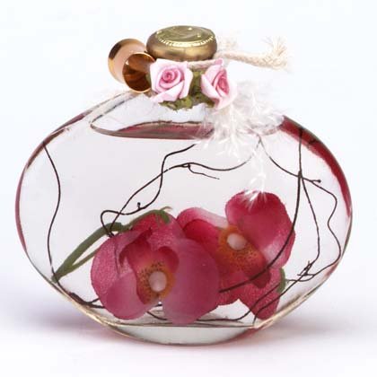 ORCHIDS OIL LAMP BOTTLE