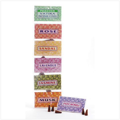 1 DZ ASSORTED SCENT INCENSE CONES