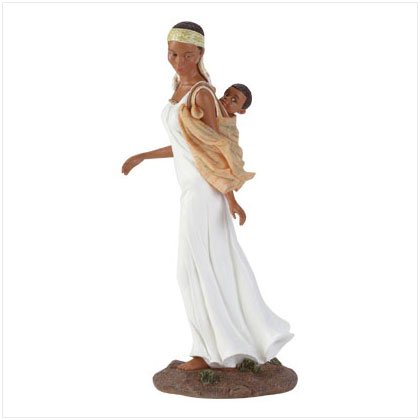 ALAB. 7' MOTHER W/BABY ON BACK